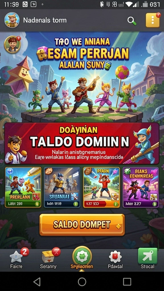 luck365 - Tampilan antarmuka yang menarik dan intuitif.