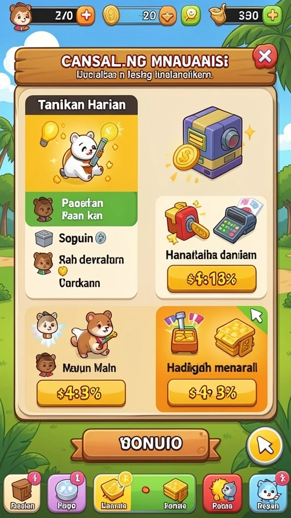 monte77 - Tampilan antarmuka aplikasi MONTE77 yang menarik.