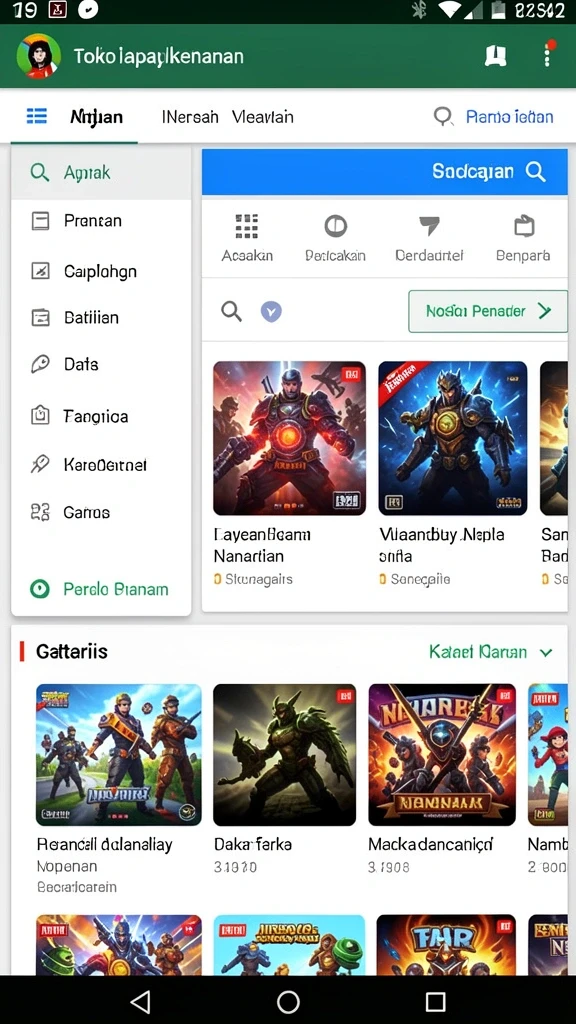okidr - Tampilan antarmuka yang simpel dan intuitif.